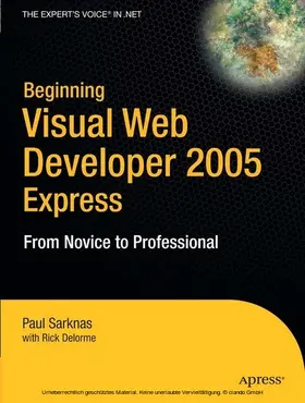 Delorme / Sarknas | Beginning Visual Web Developer 2005 Express | E-Book | www.sack.de
