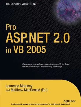 Moroney / MacDonald | Pro ASP.NET 2.0 in VB 2005 | E-Book | sack.de