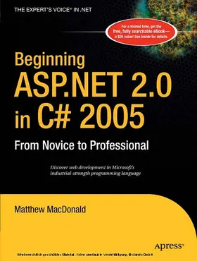 MacDonald | Beginning ASP.NET 2.0 in C# 2005 | E-Book | sack.de