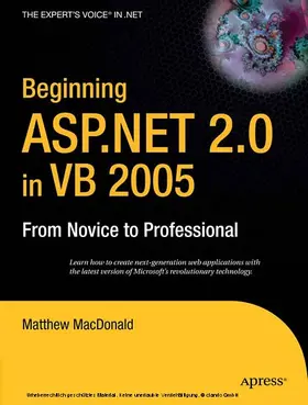 MacDonald |  Beginning ASP.NET 2.0 in VB 2005 | eBook | Sack Fachmedien