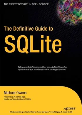 Owens |  The Definitive Guide to SQLite | eBook | Sack Fachmedien