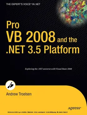 Troelsen | Pro VB 2008 and the .NET 3.5 Platform | E-Book | www.sack.de