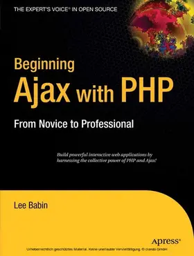 Babin | Beginning Ajax with PHP | E-Book | www.sack.de