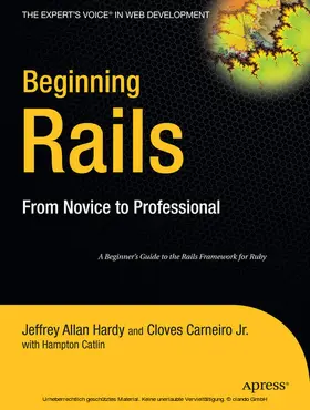 Carneiro Jr / Catlin / Hardy | Beginning Rails | E-Book | www.sack.de