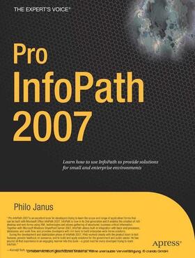 Janus | Pro InfoPath 2007 | E-Book | sack.de