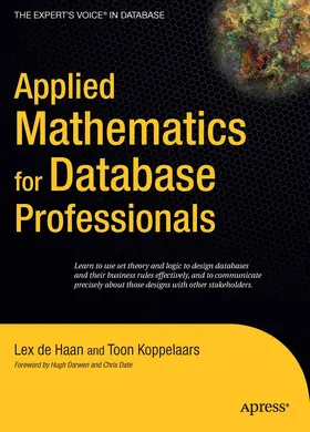 deHaan / Koppelaars |  Applied Mathematics for Database Professionals | eBook | Sack Fachmedien