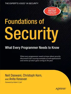 Kern / Kesavan / Daswani | Foundations of Security | E-Book | www.sack.de