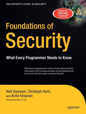 Kern / Kesavan / Daswani | Foundations of Security | E-Book | sack.de