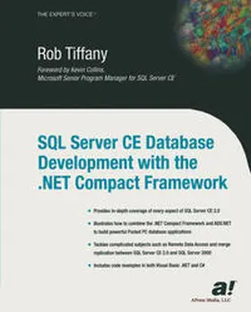Tiffany |  SQL Server CE Database Development with the .NET Compact Framework | eBook | Sack Fachmedien