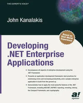 Kanalakis | Developing .NET Enterprise Applications | E-Book | www.sack.de