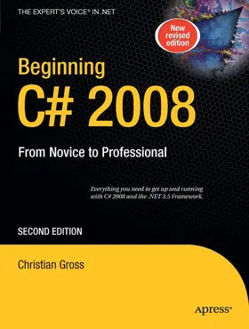 Gross |  Beginning C# 2008 | Buch |  Sack Fachmedien
