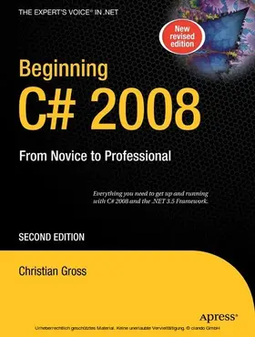 Gross | Beginning C# 2008 | E-Book | sack.de