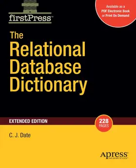 Date | The Relational Database Dictionary, Extended Edition | E-Book | sack.de