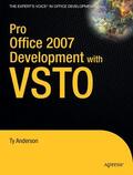 Anderson |  Pro Office 2007 Development with VSTO | Buch |  Sack Fachmedien