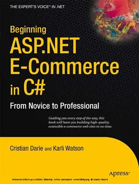 Watson / Darie | Beginning ASP.NET E-Commerce in C# | E-Book | sack.de
