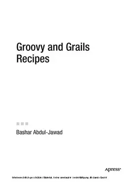 Jawad | Groovy and Grails Recipes | E-Book | sack.de