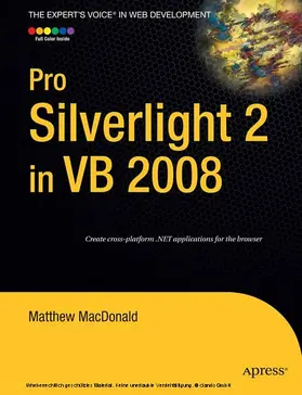 MacDonald | Pro Silverlight 2 in VB 2008 | E-Book | sack.de
