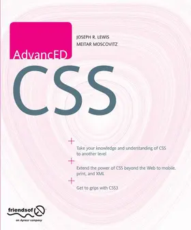 Moscovitz / Lewis |  AdvancED CSS | Buch |  Sack Fachmedien