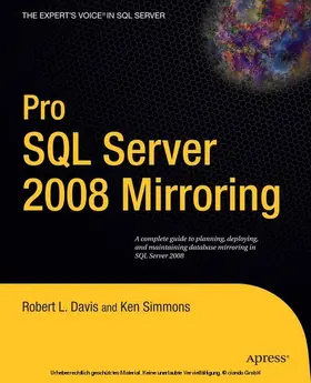 Davis / Simmons | Pro SQL Server 2008 Mirroring | E-Book | sack.de