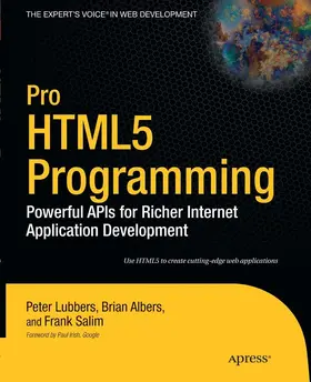 Lubbers / Albers / Salim | Pro HTML5 Programming | E-Book | www.sack.de