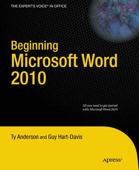 Anderson / Hart-Davis | Beginning Microsoft Word 2010 | E-Book | sack.de