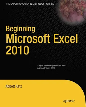 Katz |  Beginning Microsoft Excel 2010 | eBook | Sack Fachmedien