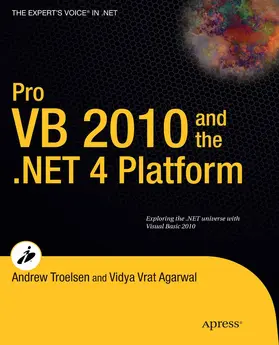 Troelsen / Vrat Agarwal | Pro VB 2010 and the .NET 4.0 Platform | E-Book | sack.de