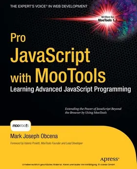Obcena | Pro JavaScript with MooTools | E-Book | www.sack.de