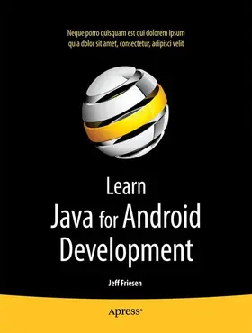 Friesen |  Learn Java for Android Development | Buch |  Sack Fachmedien