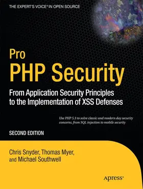 Snyder / Myer / Southwell |  Pro PHP Security | Buch |  Sack Fachmedien