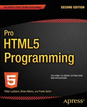 Lubbers / Salim / Albers | Pro HTML5 Programming | E-Book | www.sack.de