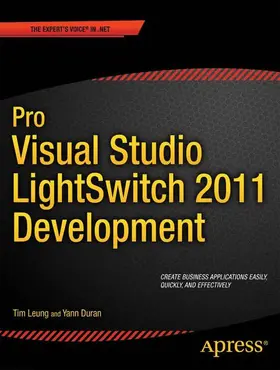 Leung / Duran |  Pro Visual Studio Lightswitch 2011 Development | Buch |  Sack Fachmedien