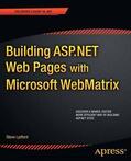 Lydford |  Building ASP.NET Web Pages with Microsoft WebMatrix | eBook | Sack Fachmedien