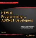 Joshi |  HTML5 Programming for ASP.NET Developers | Buch |  Sack Fachmedien