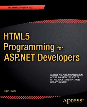 Joshi | HTML5 Programming for ASP.NET Developers | E-Book | www.sack.de