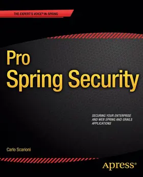 Scarioni |  Pro Spring Security | Buch |  Sack Fachmedien