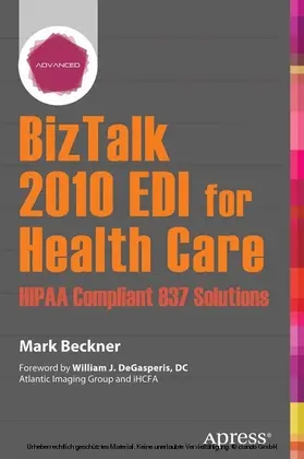 Beckner | BizTalk 2010 EDI for Health Care | E-Book | www.sack.de
