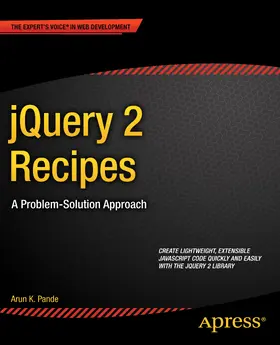Pande | jQuery 2 Recipes | E-Book | www.sack.de