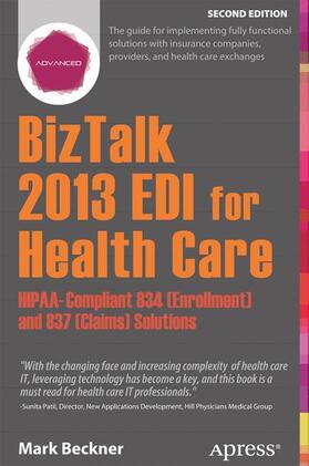 Beckner | BizTalk 2013 EDI for Health Care | Buch | 978-1-4302-6607-5 | sack.de