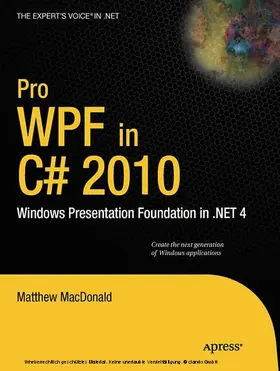 MacDonald |  Pro WPF in C# 2010 | eBook | Sack Fachmedien