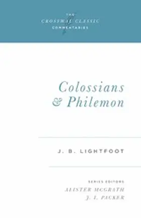 Lightfoot / McGrath |  Colossians and Philemon | eBook | Sack Fachmedien