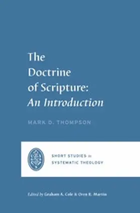 Thompson |  The Doctrine of Scripture | eBook | Sack Fachmedien