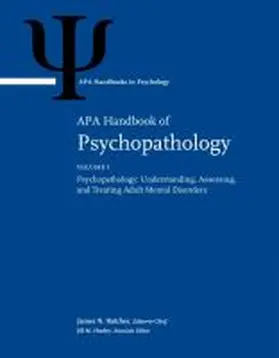 Butcher / Hooley / Kendall |  APA Handbook of Psychopathology | Buch |  Sack Fachmedien