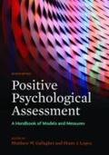 Gallagher / Lopez |  Positive Psychological Assessment: A Handbook of Models and Measures | Buch |  Sack Fachmedien