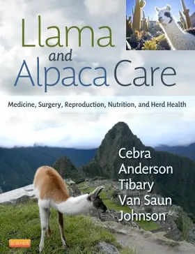 Cebra / Anderson / Tibary |  Llama and Alpaca Care | Buch |  Sack Fachmedien