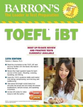 Sharpe |  Barron's TOEFL iBTwith MP3 Audio-CD | Buch |  Sack Fachmedien