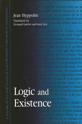 Hyppolite |  Logic and Existence | eBook | Sack Fachmedien