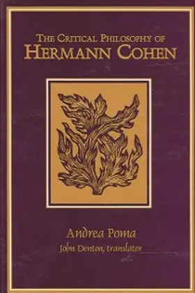 Poma |  The Critical Philosophy of Hermann Cohen | eBook | Sack Fachmedien