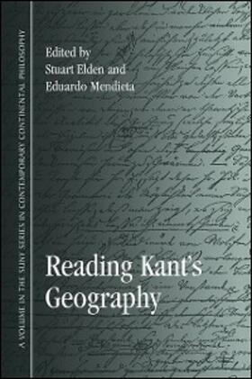 Elden / Mendieta |  Reading Kant's Geography | eBook | Sack Fachmedien