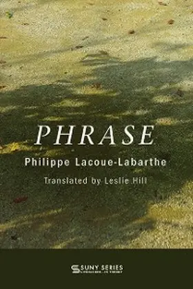 Lacoue-Labarthe |  Phrase | eBook | Sack Fachmedien